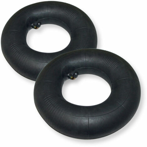 SPARES2GO Camera D'Aria 4.00-5 (330x100) Per Carriole, Rimorchi, Scooter Disabili, Con Valvola Schrader Angolata, Gomma Butilica, Confezione Da 2 - 3