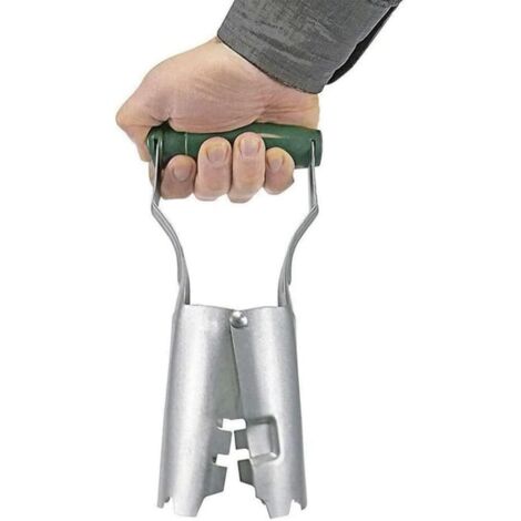 Attrezzi Per Orto Attrezzo Giardino Artiglio Da Giardino GARDTECH 2 In 1 - Zappatrice E Piantabulbi Con Manico Regolabile Piantabulbi Manuale Seminatrice Manuale
