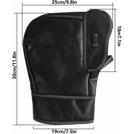 Guanti Termici Per Manubrio Moto - Impermeabili, Antivento, Con Fodera Peluche - Adatti Per Scooter, Bici, Inverno
