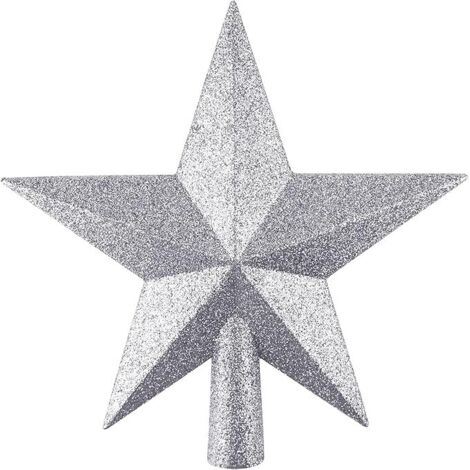 2 Cerchietti Per Capelli Con Stelle Glitterate - Oro E Argento - Fasce A Stella Per Festa, Compleanno, Capodanno, Halloween