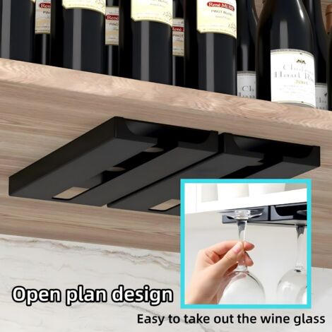 Portabicchieri da vino per casa, cucina, bar, tavolo, portabicchieri da