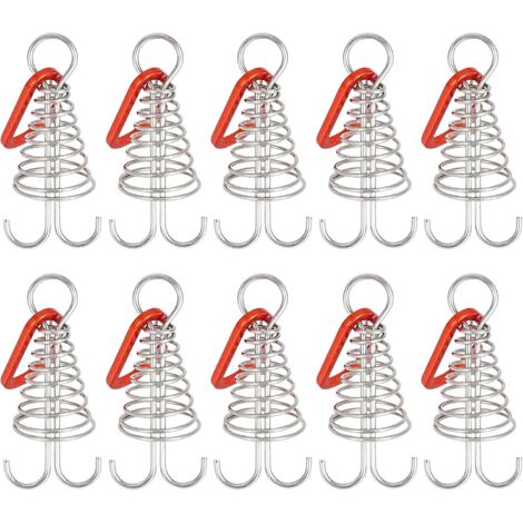 Set Di 2 Espansori Per Orecchio A Forma Di Polpo In Acciaio Inox Con Zirconi - 8mm, Colore Argento - copertina