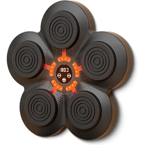LYEAA Macchina Da Boxe Musicale Bluetooth Con Luci A Reazione, Sensore Intelligente E Conteggio Colpi, Allenamento Fitness Interattivo
