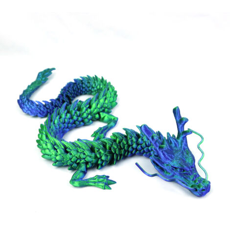 Drago Stampato In 3D In Uovo Di Cristallo – Giocattolo Fidget Articolato In PLA, Colori Vari, Decorazione Da Scrivania O Regalo Per Adulti - 5