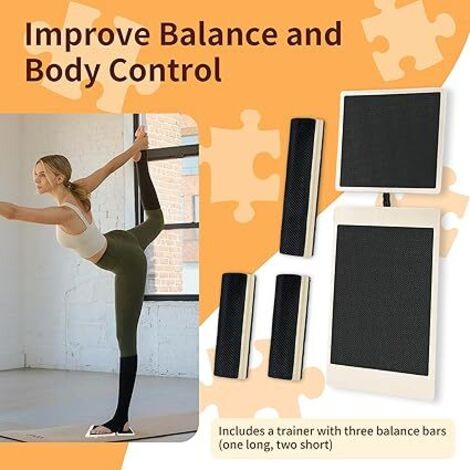 Balance Board In Legno 40×30 Cm - Balance Board Rettangolare Antiscivolo Per Adulti Per Fisioterapia Rafforzamento Muscolare Ufficio O Yoga 91704828