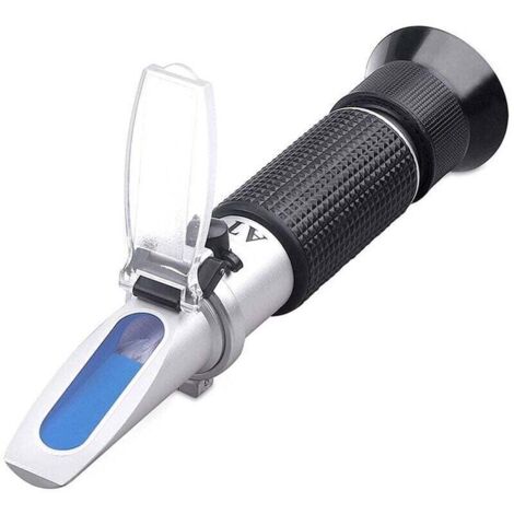 Refractómetro Dual 0-32% Brix Y Gravedad Específica (SG) Para Vino, Cerveza, Jugos - Con Accesorios