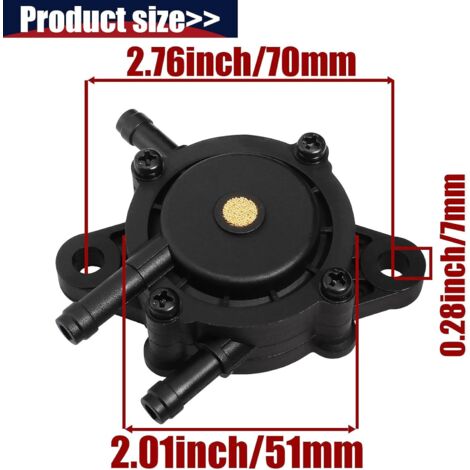 2-Pack Carburante Pompa per Kawasaki Fd Fe FH381V-FH770D FS Fx Serie 15 2-Pack Carburante Pompa per Kawasaki Fd Fe FH381V-FH770D FS Fx Serie 15