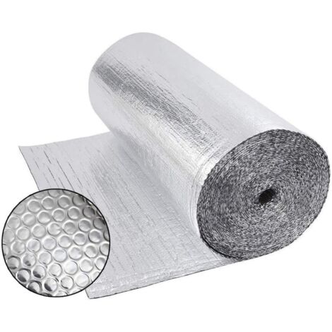 Aislamiento Acústico Para Coche De Aluminio | Rollo 400x50cm (2m²) Anti-vibraciones Y Ruido