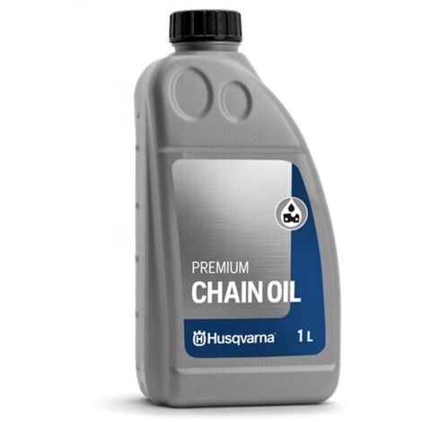 Husqvarna – Huile de chaîne minérale 1L – Lubrification optimale pour tronçonneuses – Agent adhésif – Viscosité adaptée été/hiver