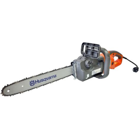Husqvarna – Tronçonneuse électrique 2000W – Longueur de guide 40 cm – Vitesse chaîne 14.5 m/s – Graissage automatique – Ergonomique et maniable