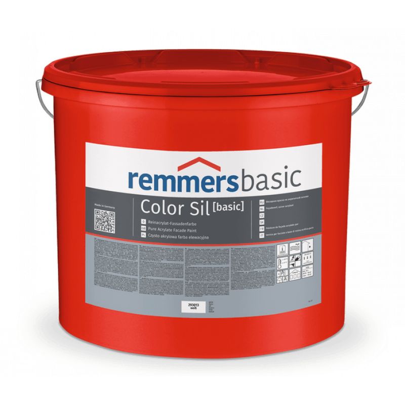 Remmers Color Sil basic ltr, Fassadenfarbe - 12,5 weiss