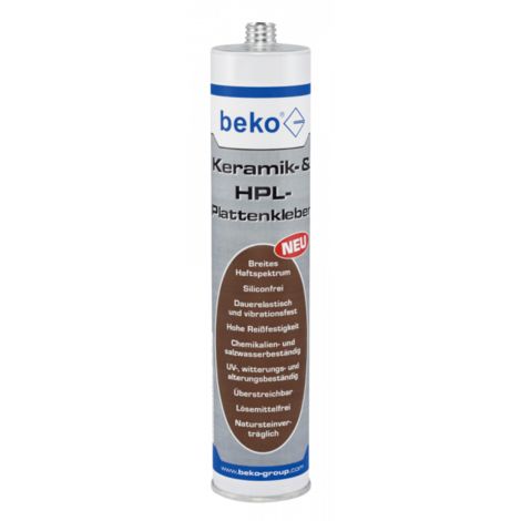 Beko Keramik Hpl Plattenkleber 310 Ml Schwarz 244 100 310