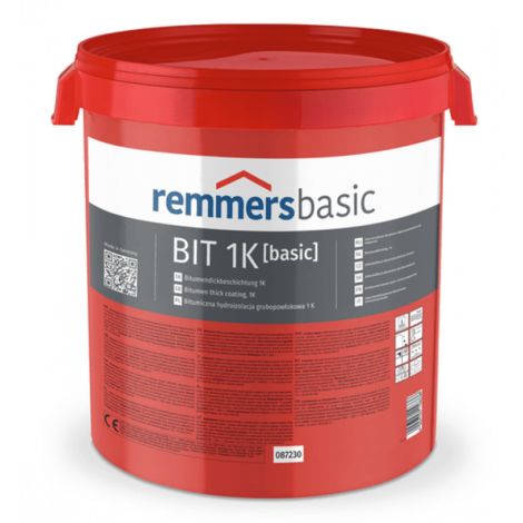 Remmers BIT 1K basic | ECO 1K - Bitumendickbeschichtung 1K, 10 ltr