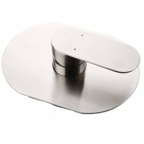 Mitigeur pour douche encastré en acier inoxydable (1/2)