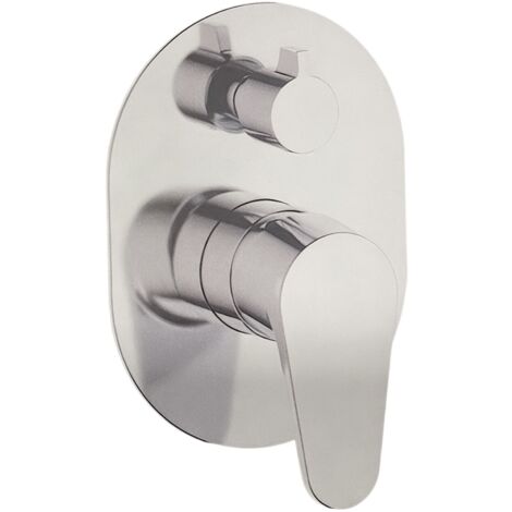 Mitigeur de douche encastré avec inverseur complet