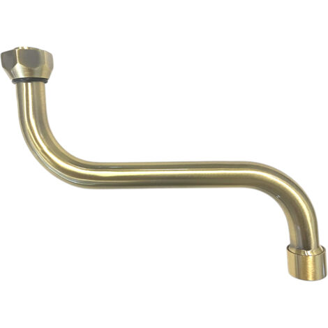 Bec bronzè en laiton vieilli de 20 cm