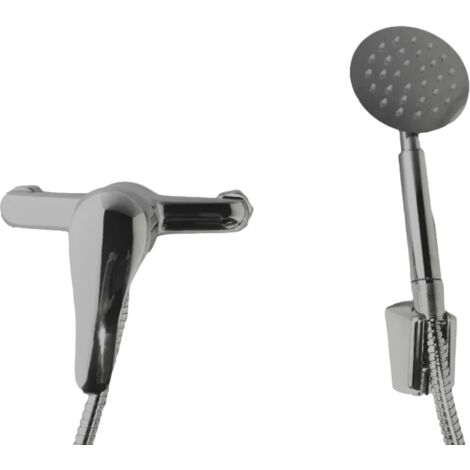 Mitigeur douche mono commande, complet de douchette (1/3)
