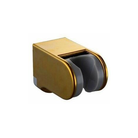 Support de douche ajustable en or brillant (1/2)