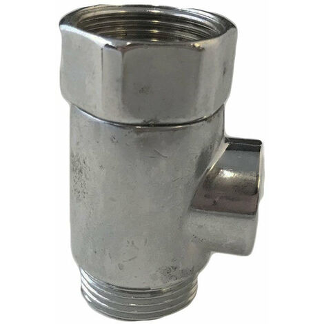 Raccord espaceur pivotant avec trou de 1/2 (1/3)