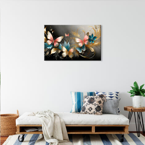 DECLINA, Tableau plexiglas déco Les papillons A - 3