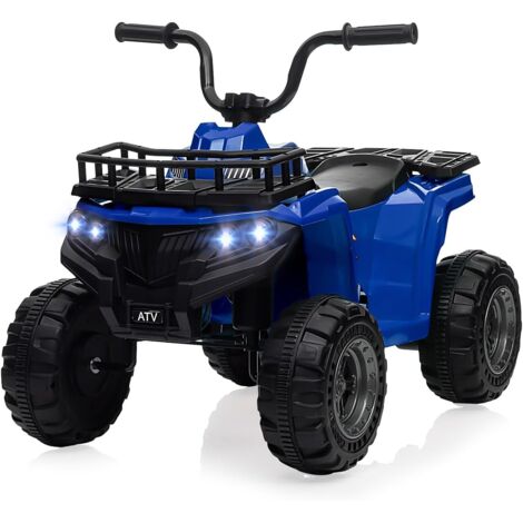 Quad eléctrico infantil 12V – 4 ruedas, 2 velocidades, LED, música – Para niños y niñas de 2 a 5 años