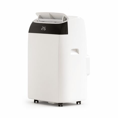 Aire acondicionado portátil 12000 BTU 4-en-1 – 45L/día – Modo Sígueme – Hasta 51 m² – Silencioso 53 dB – Mando a distancia, temporizador 24h – Manguera incluida