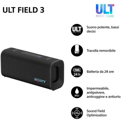 Sony SRSULT30B Altoparlante portatile stereo Nero (1/5)
