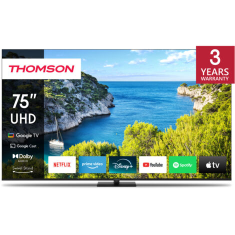 Thomson 75UG5C14 TV 190,5 cm (75") 4K Ultra HD Smart TV Wi-Fi Nero