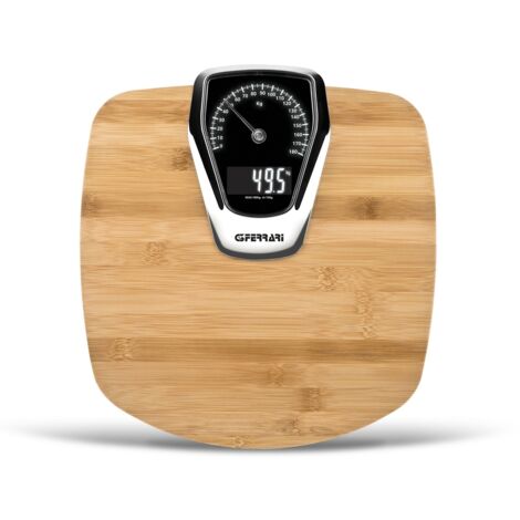 G3ferrari g30047 bilancia elettronica formula elegance, colore legno, 1400 g (1/5)