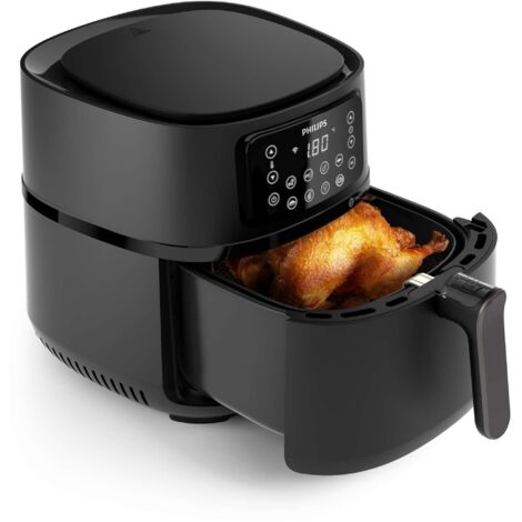 Philips 5000 Series 5000 Connessa HD9285/93 Airfryer XXL Friggitrice ad Aria 6 porzioni 7,2L Nero