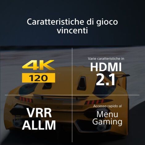 Sony XR-55A80L Televisione Smart TV 55 Pollici Oled 4K Ultra Hd Nero