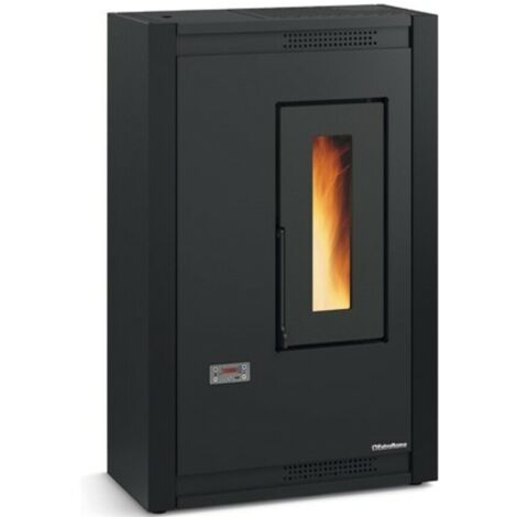 LA NORDICA Stufa A Pellet Ventilata Luisella Nero 5.0