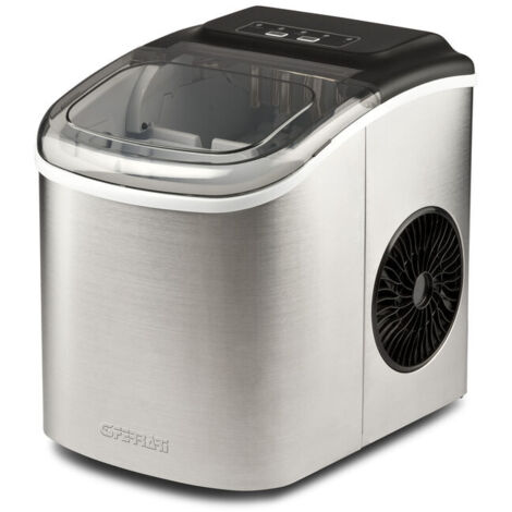 G3 Ferrari G3 Ferrari ARTIKO Macchina per ghiaccio portatile 12 kg/24h Nero, Stainless steel