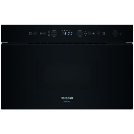 Hotpoint Ariston HAMN13BB Nero Microonde con grill Da incasso 22 L 750 W