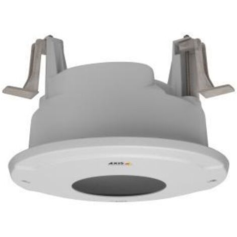 Supporto per telecamere di sicurezza Axis 01156-001, compatibile con modelli Domo P3225, P3227, P3228, P3364 e P3365, in colore argento e bianco, ideale per installazioni domestiche (1/3)