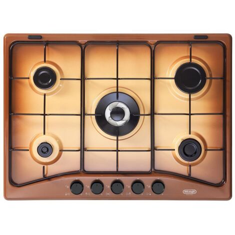 De’Longhi FFT 57 ASV. Colore del prodotto: Rame, Posizionamento dell'apparecchio: Da incasso, Dimensione della larghezza del piano cottura: 68 cm. Certificazione: CE. Tipo di controllo: Manopola, Posi (1/3)