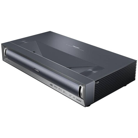 Hisense PX3 TV retroproiettore Proiettore a raggio ultra corto 2800 ANSI lumen UHD 4K (3840x2160) Nero, Grigio scuro