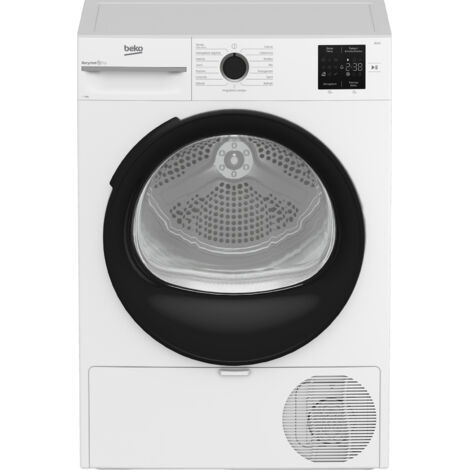 Beko BMTAM93EB 9kg, Classe D, linea estetica NX, Display digitale, colore bianco, oblu00f2 nero (1/4)