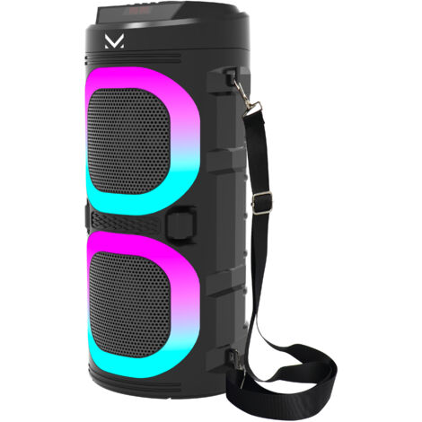 New Majestic Fire 9 Sistema Speaker Indipendente 3 Effetti Luci Led 20 W Nero (1/5)