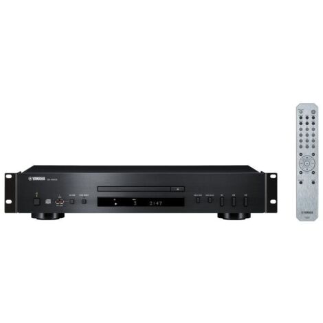 Yamaha Lettore CD-S303BL Micro Hi Fi con CD, Radio Colore Nero