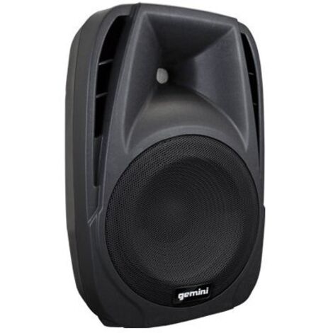 Gemini Altoparlante Attivo A 2 Vie Con Mp3 Player Integrato, Connessioni Per Usb, Sd, Bluetooth. 300 Watt Di Picco