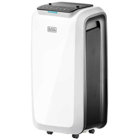 Black+Decker BXAC9000E Condizionatore Portatile 3 in 1 Capacita' 30 L in Plastica Bianco