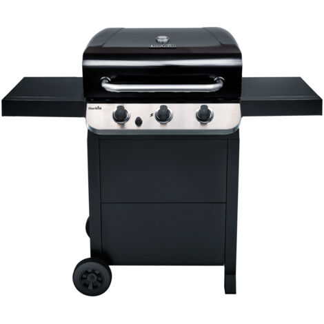 Char-Broil Convective 310 B. Potenza totale: 10500 W, Tipo: Grill, Fonte di calore: Gas. Fattore di forma: Carrello, Tipo di superficie superiore: Griglia, Colore del prodotto: Nero, Accia... - 140849 (1/5)