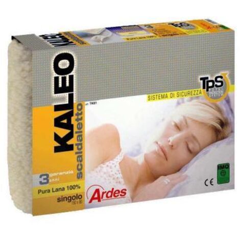 Scaldaletto Coperta Ardes Kaleo ARTK81 Elettrico Singolo 60 W Bianco Lana (1/3)