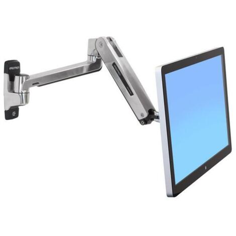 Ergotron LX HD Sit-Stand 116,8 cm (46") Argento Parete (1/5)