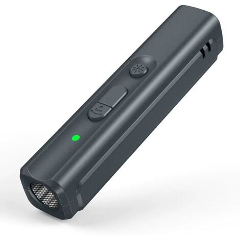 USB-LED-Hundeabwehrgerät, Ultraschall-Hundeabwehrgerät, wiederaufladbares Hundeabwehrgerät, tragbares Hundetrainer-Antibellgerät mit Anzeigeband, von DEBUNS (1/5)