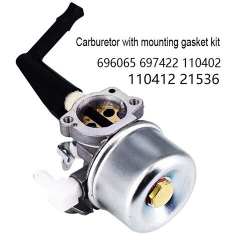 Vergaser für & Stratton 696065 697422 110402 110412 215369 Ersatzvergaser für Bodenfräsenmotor..DEBUNS (1/5)