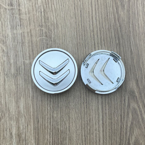 4 Stück 60 mm Radnabenkappen für Citroen C1 C2 C3 C4 Picasso Aircross Elysee Radnabenkappen wasserdicht staubdicht Radnabenabdeckungen Felgenschutz