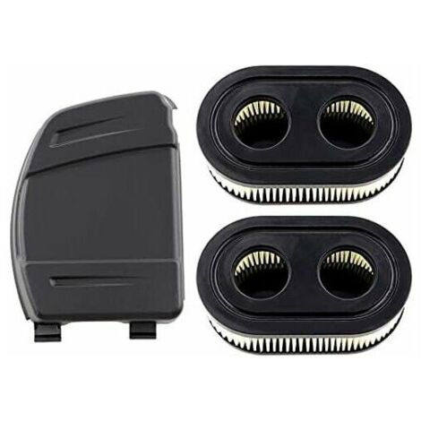 2er-Set Luftfilter mit Luftfilterdeckel für Briggs & Stratton 550E, 575EX, 575IS, 625EXI, 650EXI, 675EXI, 675IS Motoren, ersetzt Teile 594106, 798339, 798452, 593260.-DPZO..DEBUNS (1/5)