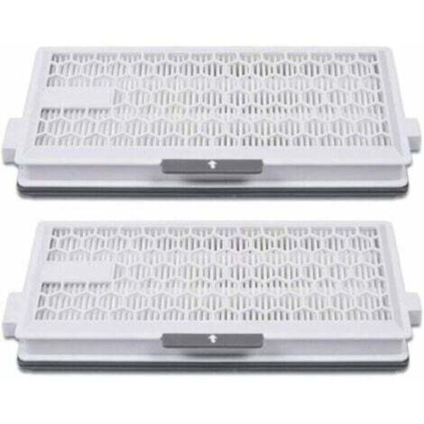 x HEPA Airclean Plus 50 Filter für Miele Complete C3 Powerline, S8340, Air Clean SF-HA 50 Staubsauger für Complete C2 C3 Compact C1 C2-2, 2 x Ersatzteile, von DEBUNS (1/4)